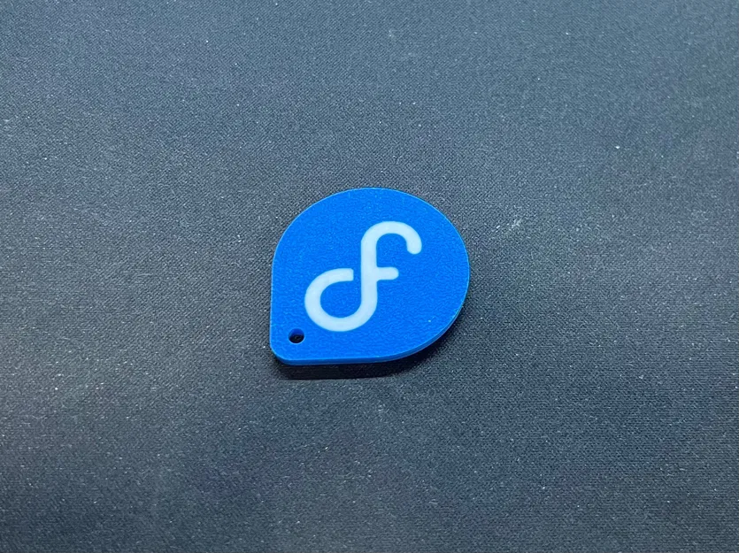 Móc khóa Fedora - Image 1