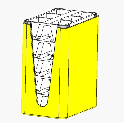 Khuôn ép viên rửa chén (Dishwasher Detergent Pod Mold)