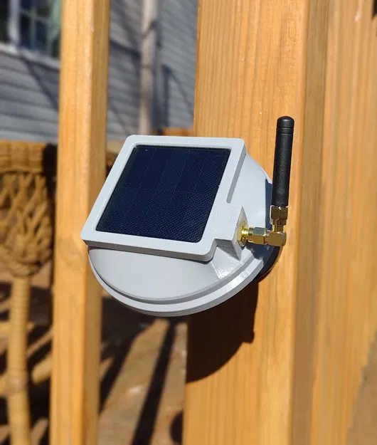 Vỏ "UFO" Meshtastic Outdoor Solar Node Enclosure - Image 1