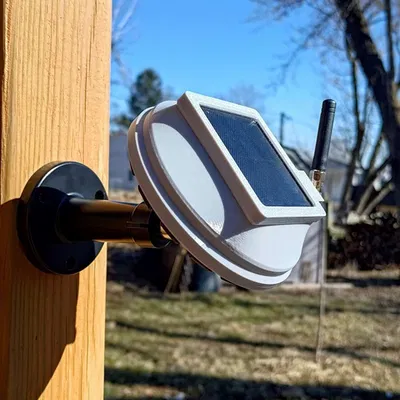 Vỏ "UFO" Meshtastic Outdoor Solar Node Enclosure