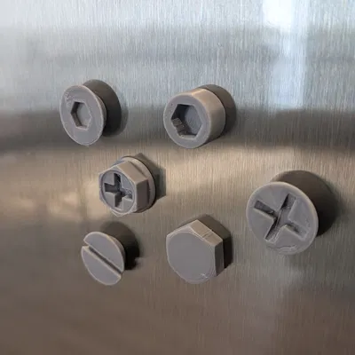 Nam châm tủ lạnh đầu vít (tuỳ chỉnh được)