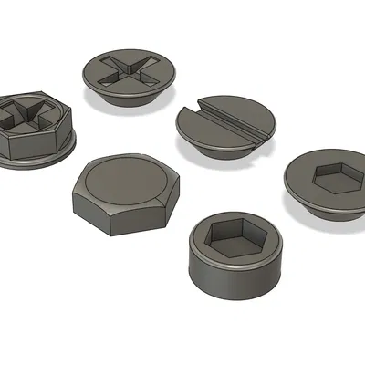 Nam châm tủ lạnh đầu vít (tuỳ chỉnh được)