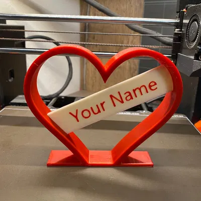 Kệ Trái Tim Valentine Tuỳ Biến (Customizable Valentine's Heart Stand)