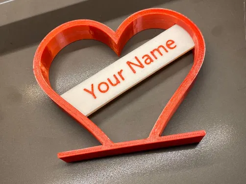 Kệ Trái Tim Valentine Tuỳ Biến (Customizable Valentine's Heart Stand) - Image 5