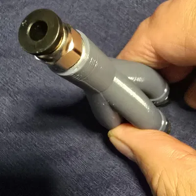 Bộ chia PTFE 4 nhánh ren M10 cho đầu nối PC4