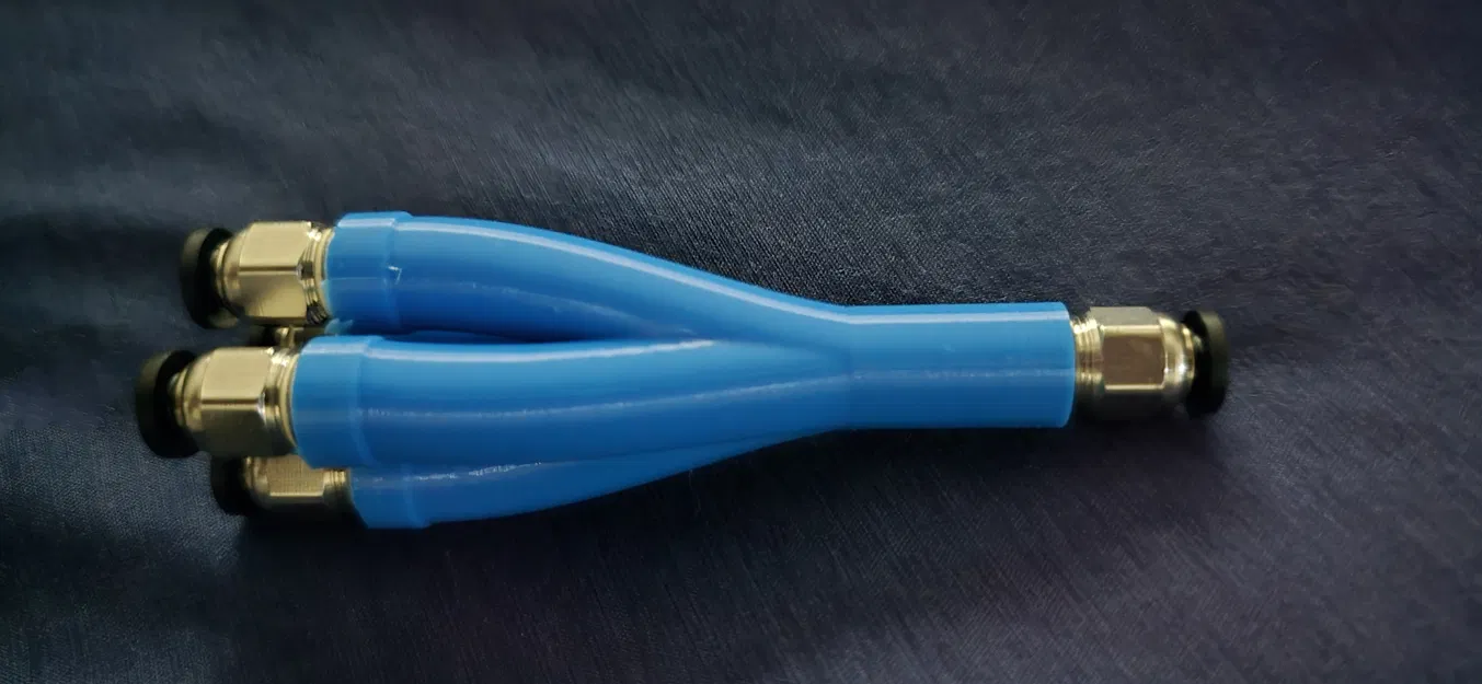 Bộ chia PTFE 4 nhánh ren M10 cho đầu nối PC4 - Image 7