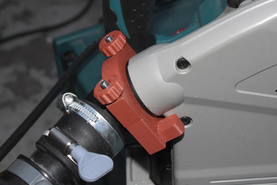 Kẹp giữ cổng hút bụi cho máy cưa ray Makita SP6000J - Image 1