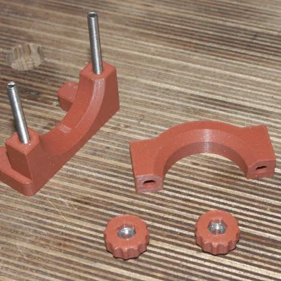 Kẹp giữ cổng hút bụi cho máy cưa ray Makita SP6000J