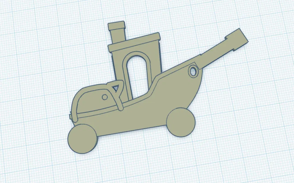 Bản remix Flat Benchy Tank với Canary - Image 1