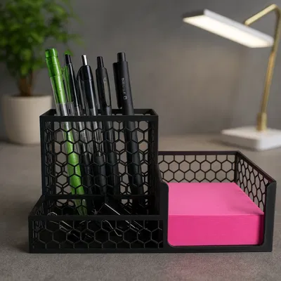 Khay Đựng Sticky Notes & Organizer Để Bàn