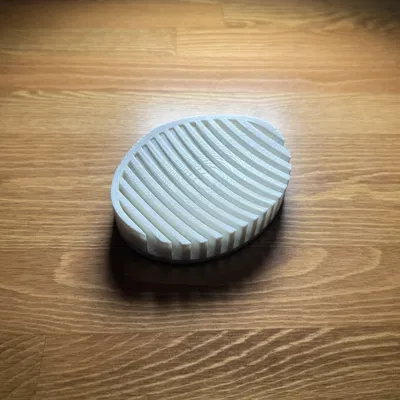 Khay đựng xà phòng gợn sóng hiện đại (Modern Wawy Soap Holder)