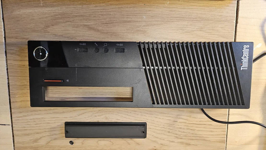 Miếng che lỗ ổ DVD cho Lenovo SFF PC (DVD Drive Blank Space Filler) - Image 1