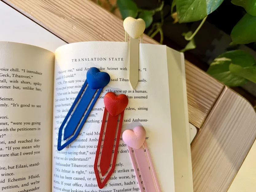 Bookmark Trái Tim (Heart bookmark) - Image 1