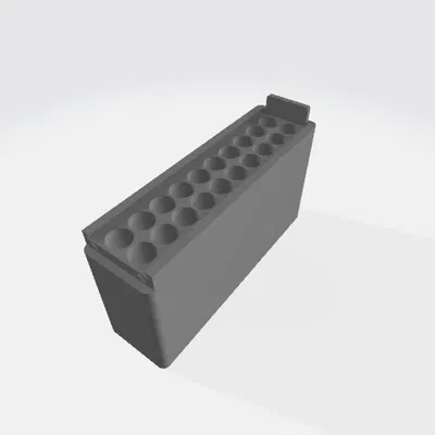 Hộp Đạn 20 Viên cho .338 Lapua (Ammo Box 20 for .338 Lapua)