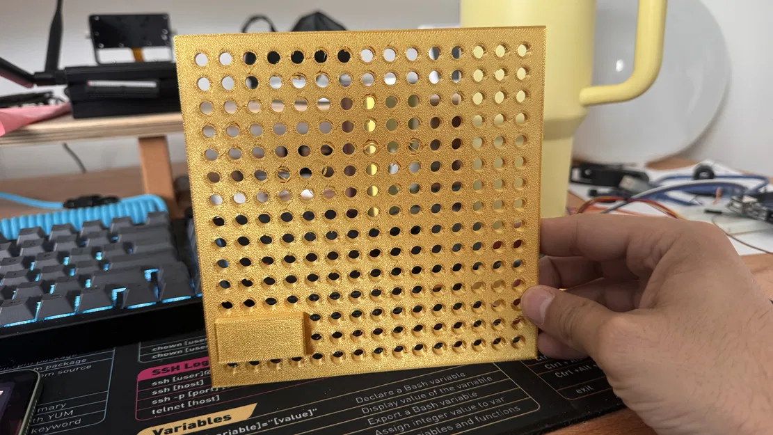 Tấm đế prototyping điện tử (lưới lỗ 3mm, bước 10mm) - Image 2