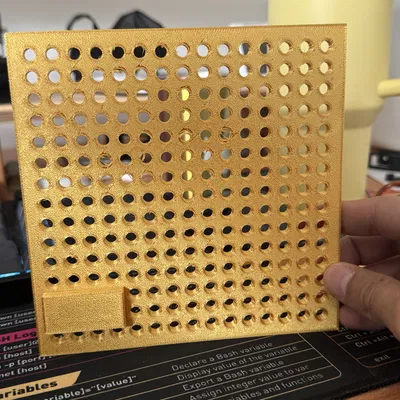 Tấm đế prototyping điện tử (lưới lỗ 3mm, bước 10mm)