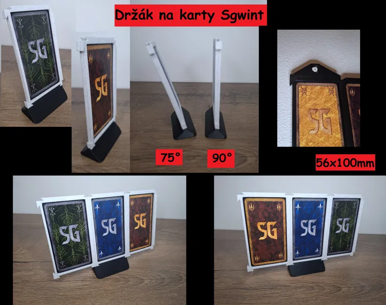 Giá đỡ thẻ SGwint - Card holder (56x100mm) - Image 1