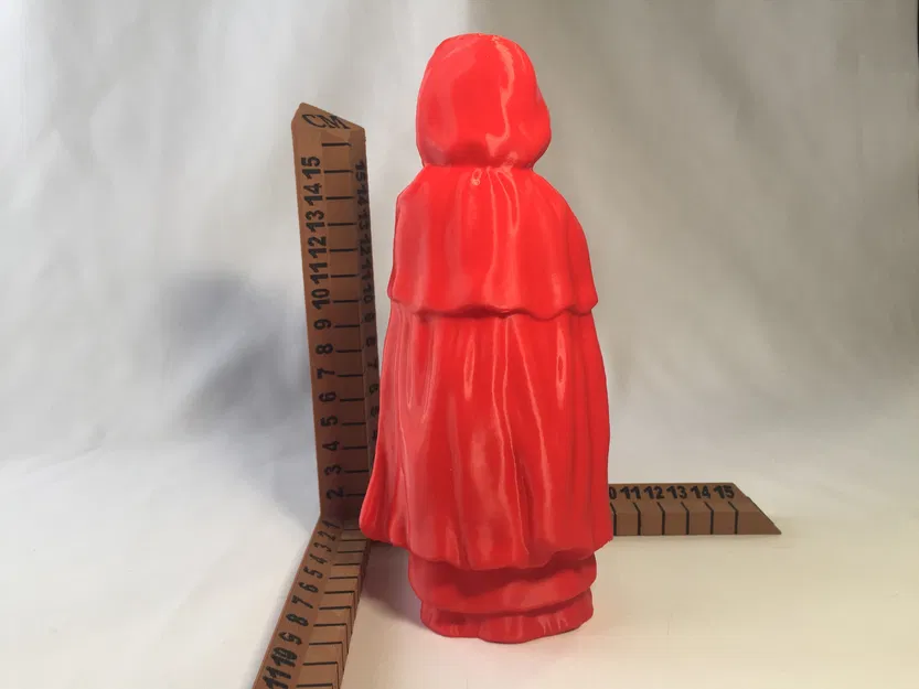 Tượng Cô Bé Quàng Khăn Đỏ (Red Riding Hood Statue) - Image 5