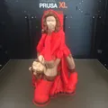 Tượng Cô Bé Quàng Khăn Đỏ (Red Riding Hood Statue) - Thumbnail 9