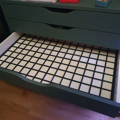 IKEA ALEX (wide) Gridfinity Baseplate cho ngăn kéo IKEA ALEX