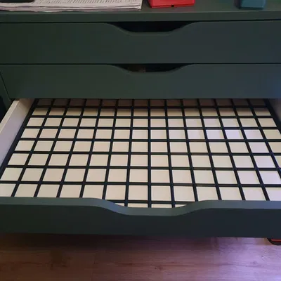 IKEA ALEX (wide) Gridfinity Baseplate cho ngăn kéo IKEA ALEX