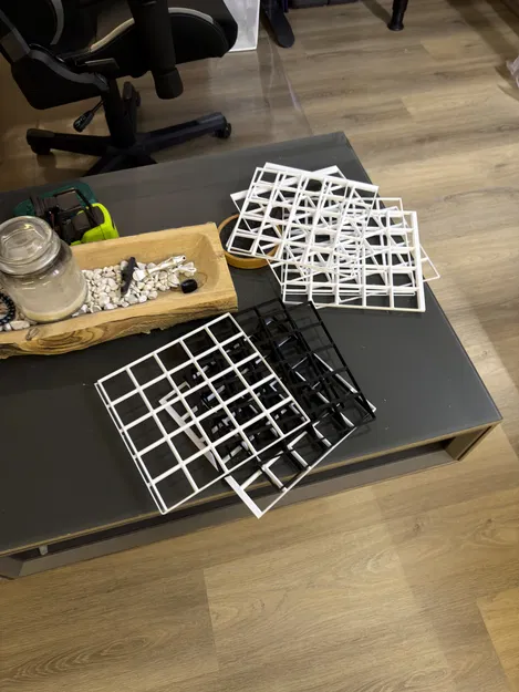 IKEA Alex (wide) Gridfinity Baseplate DE Version - Image 6