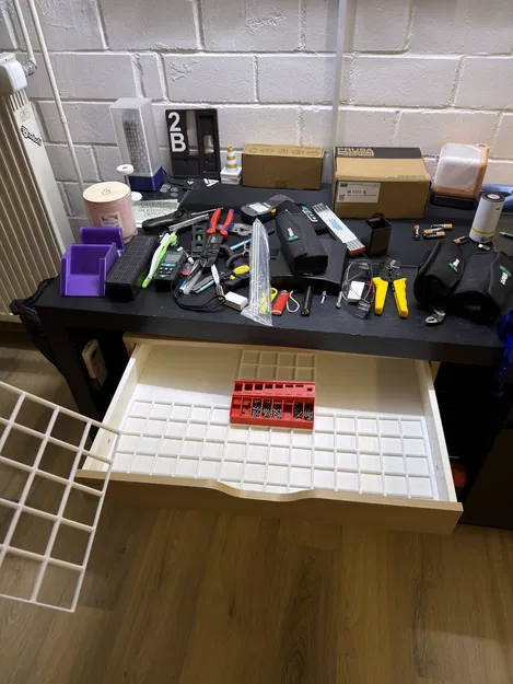 IKEA Alex (wide) Gridfinity Baseplate DE Version - Image 7