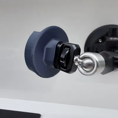 Ngàm xe hơi Qi2 MagSafe – Holder snap-fit cho Baseus puck 60.5x11mm