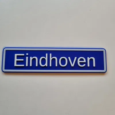 Bảng tên thành phố Eindhoven