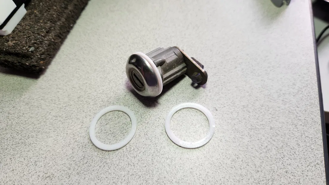 Miếng ron (gasket) TPU cho Ford Lock Cylinder – Gasket Seal Spacer - Image 2