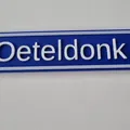 Bảng Tên Thành Phố Oeteldonk (Oeteldonk City Sign) - Thumbnail 2