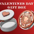 Hộp Trái Tim Khóa Gài Ngày Valentine (Valentines Day Heart Latch Box) - Thumbnail 1