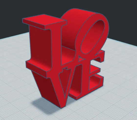 Bảng Chữ Love Mini Ngày Valentine - Image 2