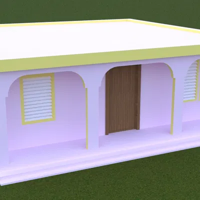 Bản in 3D La Casita Bad Bunny Super Bowl