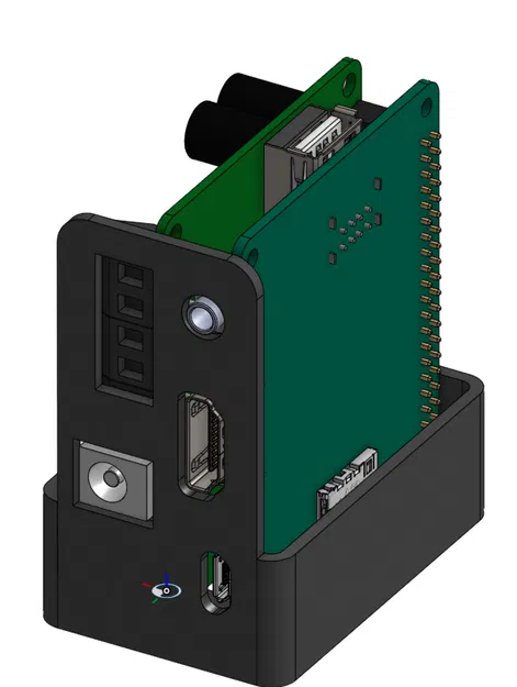 HifiBerry Amp 2 / Raspberry Pi 3A: vỏ amp đứng gọn V2 - Image 4