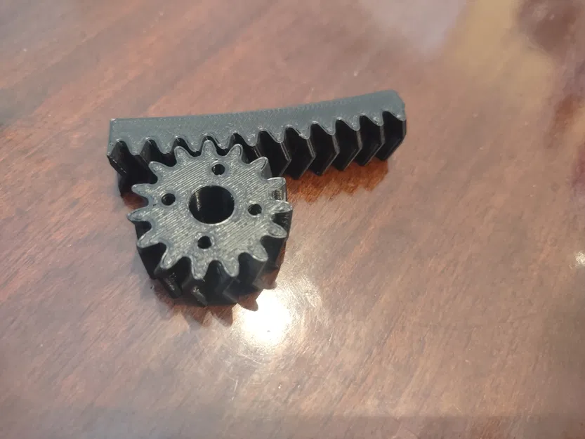 Đồ chơi fidget thanh răng–bánh răng (Rack-and-Pinion Fidget) - Image 1