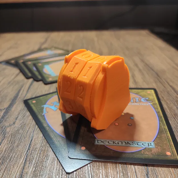 Click-Wheel Life Counter v1 (MTG, DND, v.v.) - Image 1