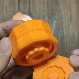 Click-Wheel Life Counter v1 (MTG, DND, v.v.)