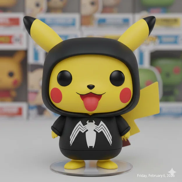 Pikachu Cosplayer FunkoStyle - Image 1