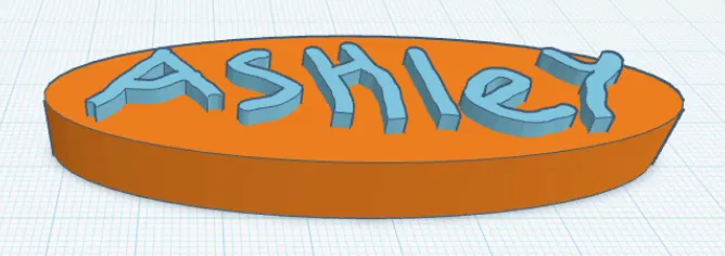 Thẻ tên: Ashley - Image 1