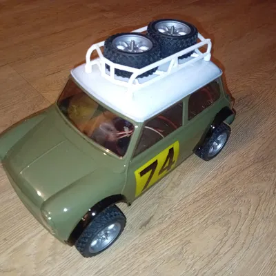 Tamiya RC - Roofrack cho classic Mini Cooper (1:10)