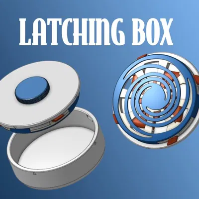Hộp khóa chốt xoay (Latching box)