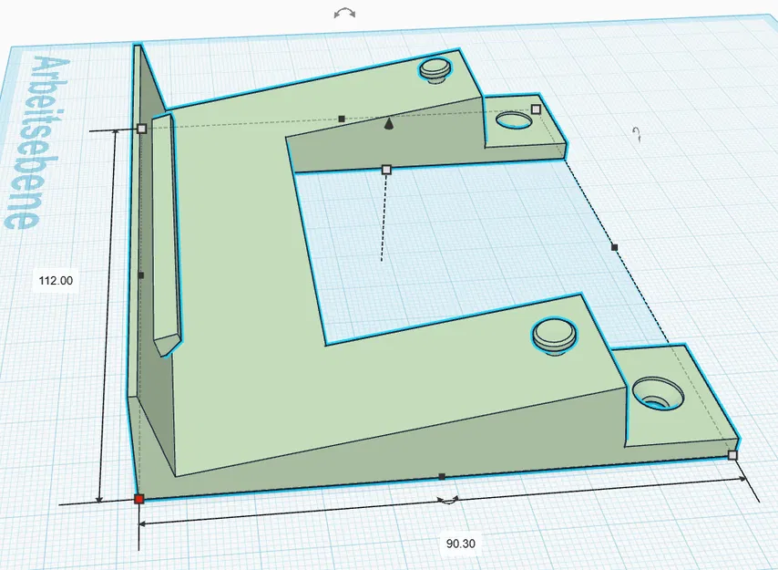 Ngàm treo tường cho trạm thời tiết Ecowitt HP2560 / Froggit HP2000 - Image 2