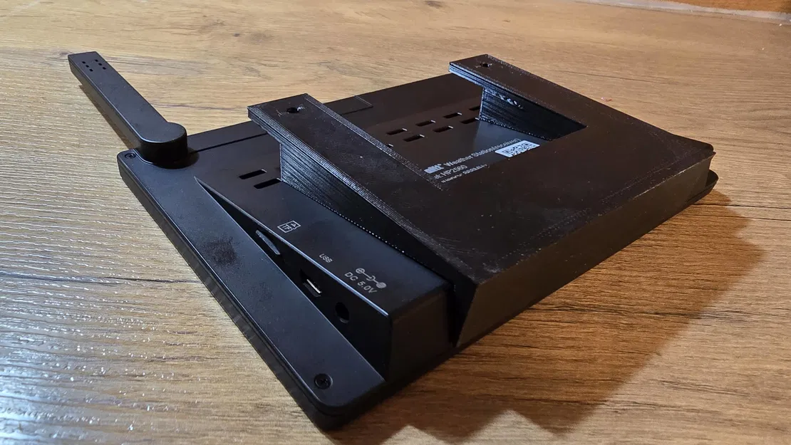 Ngàm treo tường cho trạm thời tiết Ecowitt HP2560 / Froggit HP2000 - Image 6