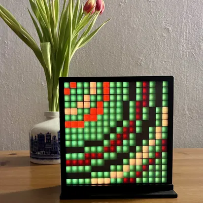 Hộp Chứa LED Matrix 16x16 Có Tản Sáng - Bản Remix Thoáng Khí