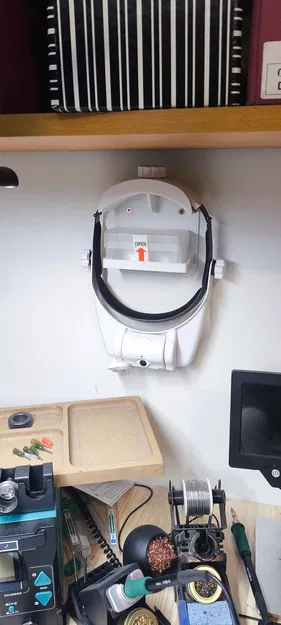 Support masque loupe (Giá đỡ cho mask kính lúp) - Image 1