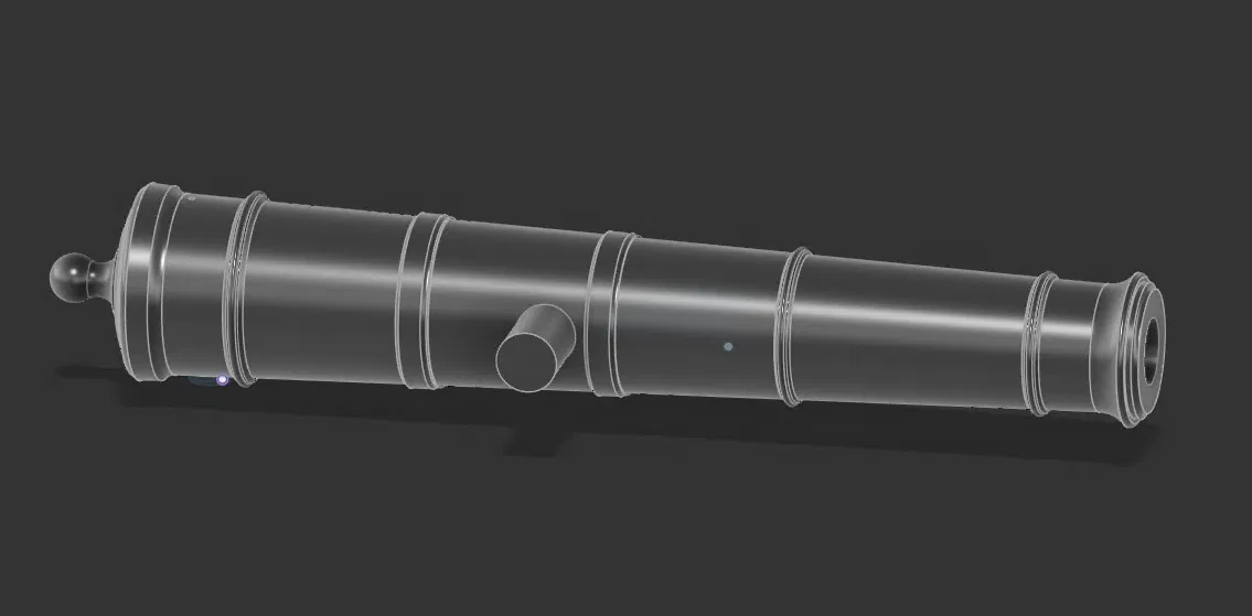 Pháo đạo cụ kích thước thật (Life Sized Prop Cannon) - Image 1