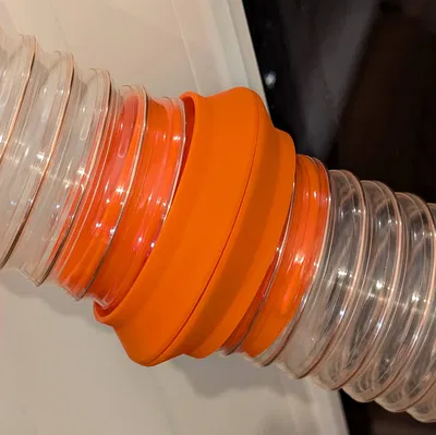 Đầu nối nam châm cho ống PU/ống hút xả 75mm