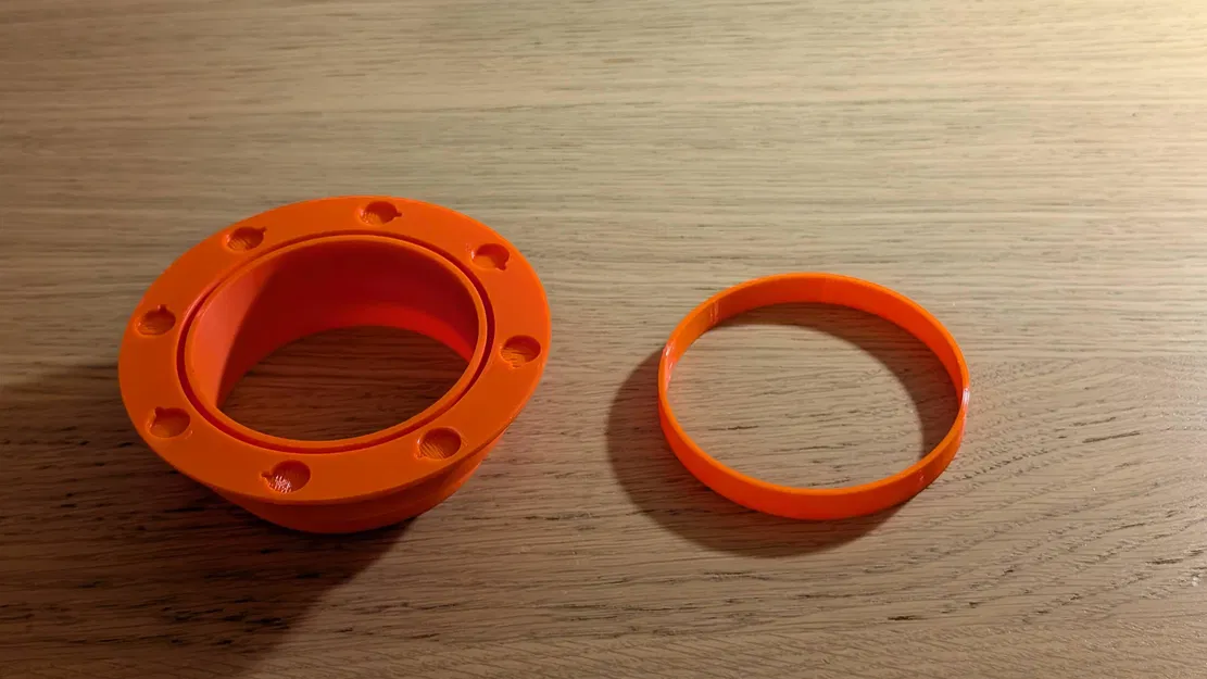 Đầu nối nam châm cho ống PU/ống hút xả 75mm - Image 4