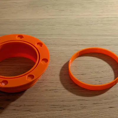 Đầu nối nam châm cho ống PU/ống hút xả 75mm